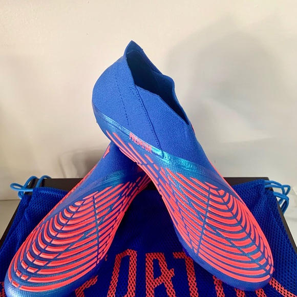 Adidas Predator Edge + FG Laceless Soccer Cleats Sz 11.5 Men/ 12.5 Wm NWB - Picture 3 of 9